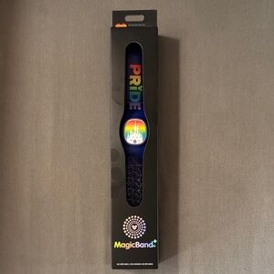 Disney Pride MagicBand+ with Rainbow Colors